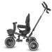 Dětská tříkolka Baby Mix 5v1 RELAX 365° šedá Dětská tříkolka Baby Mix 5v1 RELAX 365° šedá