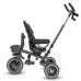 Dětská tříkolka Baby Mix 5v1 RELAX 365° šedá Dětská tříkolka Baby Mix 5v1 RELAX 365° šedá