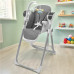 Dětská jídelní židlička 2v1 SMART New Baby grey