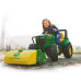 Sklápěcí traktorový návěs Rolly Toys John Deere Halfpipe zelený