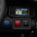 Dětské elektrické autíčko Baby Mix Police 4x4 černé Dětské elektrické autíčko Baby Mix Police 4x4 černé