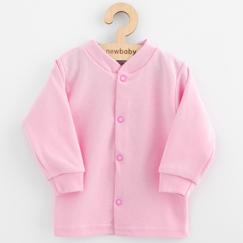 Kojenecký bavlněný kabátek New Baby Happy Elephant pink Kojenecký bavlněný kabátek New Baby Happy Elephant pink