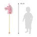 Hobby Horse se zvukem a kolečky Rosie Baby Mix pink Hobby Horse se zvukem a kolečky Rosie Baby Mix pink