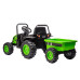 Elektrický traktor s vlečkou Milly Mally Farmer zelený Elektrický traktor s vlečkou Milly Mally Farmer zelený