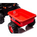 Elektrický traktor s vlečkou Milly Mally Farmer červený