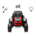 Elektrický traktor s vlečkou Milly Mally Farmer červený