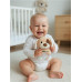 Dětské plyšové chrastítko Baby Mix pejsek hnědý