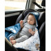 Zateplená zavinovačka do autosedačky New Baby green