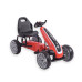 Dětská šlapací motokára Go-kart Milly Mally Power červená Dětská šlapací motokára Go-kart Milly Mally Power červená