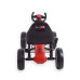 Dětská šlapací motokára Go-kart Milly Mally Power červená Dětská šlapací motokára Go-kart Milly Mally Power červená