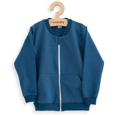 Dětská tepláková mikina New Baby Kindergarten jeans