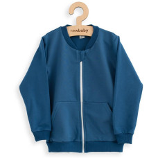 Dětská tepláková mikina New Baby Kindergarten jeans