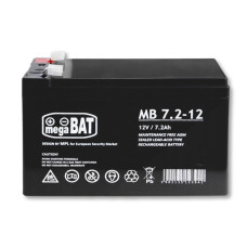 Gelový akumulátor VRLA MB 7,2-12 MB 7.2-12 bezúdržbový