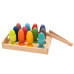 Dřevěná vkládačka vajíčka Montessori Baby Mix