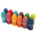 Dřevěná vkládačka vajíčka Montessori Baby Mix