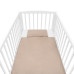 Bavlněný set do postýlky s výplní New Baby 90x120cm cappuccino