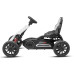 Dětská šlapací motokára Go-kart Baby Mix Speedster bílá