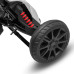 Dětská šlapací motokára Go-kart Baby Mix Speedster bílá