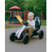 Dětská šlapací motokára Go-kart Baby Mix Speedster bílá
