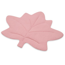 BAZÁREK Mušelínová hrací deka New Baby Maple Leaf pink