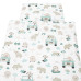 2-dílné ložní povlečení New Baby Safari II 90/120 cm mint