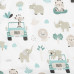 2-dílné ložní povlečení New Baby Safari II 90/120 cm mint