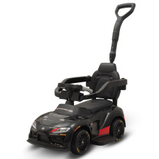 Dětské odrážedlo s vodící tyčí Toyota GR Supra GT4 Baby Mix černé