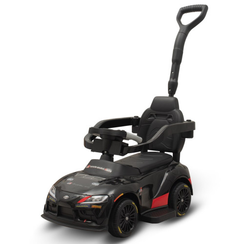 Dětské odrážedlo s vodící tyčí Toyota GR Supra GT4 Baby Mix černé Dětské odrážedlo s vodící tyčí Toyota GR Supra GT4 Baby Mix černé