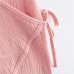 Kojenecký letní mušelínový overal New Baby pink