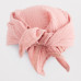 Dětský letní mušelínový šátek s kšiltem New Baby pink Dětský letní mušelínový šátek s kšiltem New Baby pink