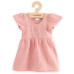 Kojenecké mušelínové šaty New Baby pink