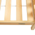 Dětská postel domeček se zábradlím a roštem New Baby CASTELLO 160x80 cm přírodní Dětská postel domeček se zábradlím a roštem New Baby CASTELLO 160x80 cm přírodní