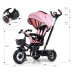 Dětská tříkolka Milly Mally Movi black-pink