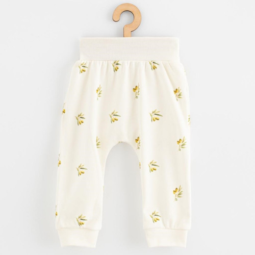 Kojenecké kalhoty z organické bavlny New Baby Olivy Kojenecké kalhoty z organické bavlny New Baby Olivy
