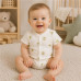 Kojenecké celorozepínací body s krátkým rukávem z organické bavlny New Baby Olivy Kojenecké celorozepínací body s krátkým rukávem z organické bavlny New Baby Olivy