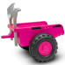 Dětské odrážedlo traktor s vlečkou Benny Baby Mix růžový
