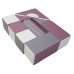 Pěnové kostky-obří stavebnice 11 ks white-grey-purple