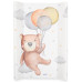 Přebalovací nástavec Baby Mix Medvídek s balónkem 47x70cm Přebalovací nástavec Baby Mix Medvídek s balónkem 47x70cm