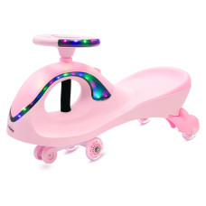 Gravitační odrážedlo pro děti s LED Baby Mix G-Force baby pink (poškozený obal)