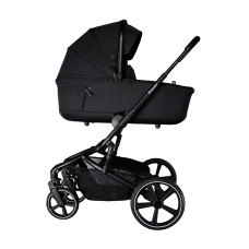 Kombinovaný kočárek s velkými koly 2v1 X-lander Cruiser 2.0 Cool Black 2025
