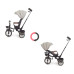 Luxusní dětská tříkolka s osvětlením Milly Mally Twinkle grey