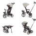 Luxusní dětská tříkolka s osvětlením Milly Mally Twinkle grey