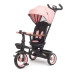 Luxusní dětská tříkolka s osvětlením Milly Mally Twinkle pink