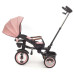 Luxusní dětská tříkolka s osvětlením Milly Mally Twinkle pink