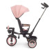 Luxusní dětská tříkolka s osvětlením Milly Mally Twinkle pink