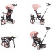 Luxusní dětská tříkolka s osvětlením Milly Mally Twinkle pink