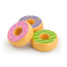 Dětská dřevěná hračka Viga sada 6 dřevěných donutů