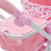 Kočárek pro panenky 2v1 Baby Mix Sophie pink (Poškozený obal)