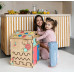 Activity Board Domeček Montessori natural pastel Activity Board Domeček Montessori natural pastel