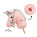 Hobby Horse se zvukem Milly Mally light pink